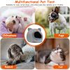 Cat Bed House Tent Puppy Dog Cave Hut Soft Cozy Kitten Dome House w/ Removable Washable Cushion Pillow