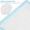 50Pcs/Set Dog Training Pads Puppy Pee Pads Cat Wee Mats Potty-Train 24’’*18’’ M