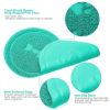 Dog Cat Bowl Mat Pet Food Water Feeding Mat Non-slip Pet Dish Tray Mat Paw Clean Placemat