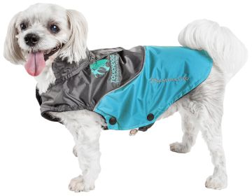 Touchdog Subzero-Storm Waterproof 3M Reflective Dog Coat w/ Blackshark technology (size: small)