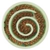 Dog Cat Slow Feeder Bowl Pet Interactive Maze Feeder Bowl Anti-Bloat Feeding Plate